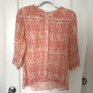 Cabi Button Up Blouse w/ Long Sleeve | Small | Bundle Cabi for Discounts!